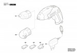 Bosch 3 603 JA8 003 Ixo 5 Cordless Screw Driver 3.6 V / Eu Spare Parts